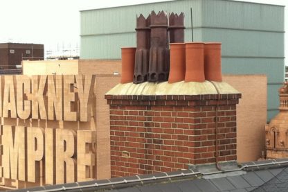 lightning protection system for brick chimney in London